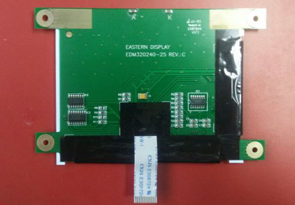 ЖК дисплей для электрокардиографа Nihon Kohden Cardiofax C ECG-1150, ECG-9620M, EDM320240-25 REV:С, 320x240