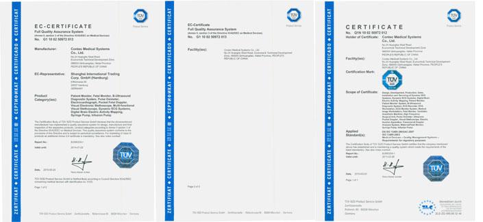 ЭКГ кабель пациента для Альтоника, НПП Монитор, Миокард, CONTEC, и др., 10 отведений, кнопки для крепления одноразовых электродов