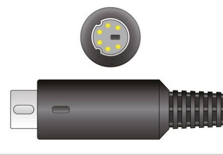 Датчик пульсоксиметрический SpO2 BIOSYS BPM300 и MEK MP 7000, 6Pins