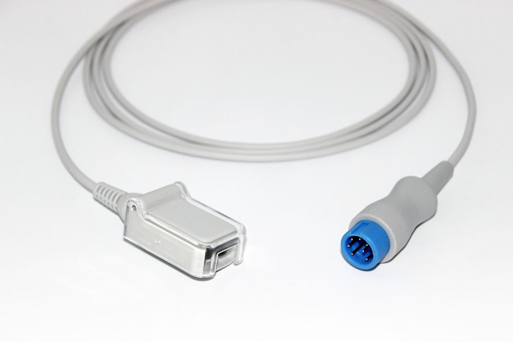 Удлинительный кабель переходник SpO2 для Mindray BeneView T5, T6, T8, iMEC 8, iMEC 10,  iMEC 12, iPM 9800, 0010-20-42710, (562A), Non oximax