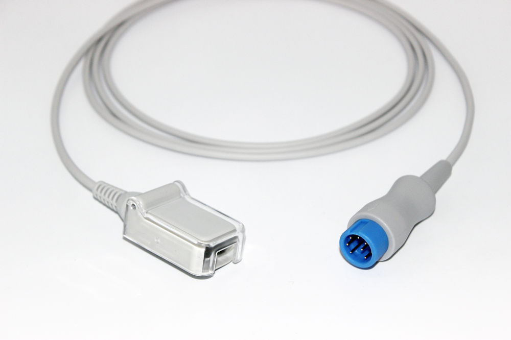 Удлинительный кабель переходник SpO2 для Mindray BeneView T5, T6, T8, iMEC 8, iMEC 10, iMEC 12, iPM 9800, 0010-20-42710, (562A), Non oximax