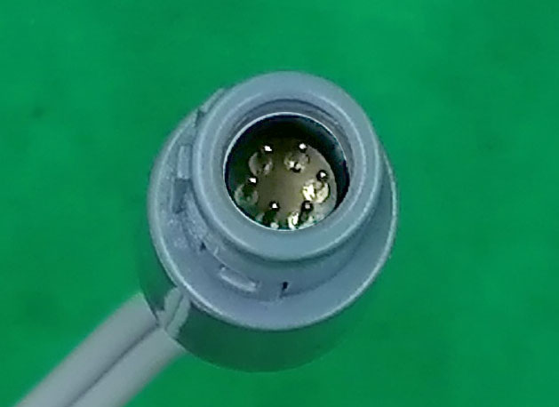 Датчик пульсоксиметрический SpO2 для Medec MEDEC-1000, M-1000, M-1100, коннектор: 6 pins, 2-ключа, 40 градусов, взрослый, клипса