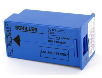 Батарея Schiller Fred Easy дефибриллятор 12V 2.8Ah LiMnO?, FRED easy / FRED easy Life / SCB3530126