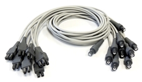 Универсальное отведение GE CAM 14 MultiLink, комбинированной длины, 10 шт. в наборе, 420101-002, для GE MAC Series 1100, 1200, 1200ST, 1600, 5000, 5000ST