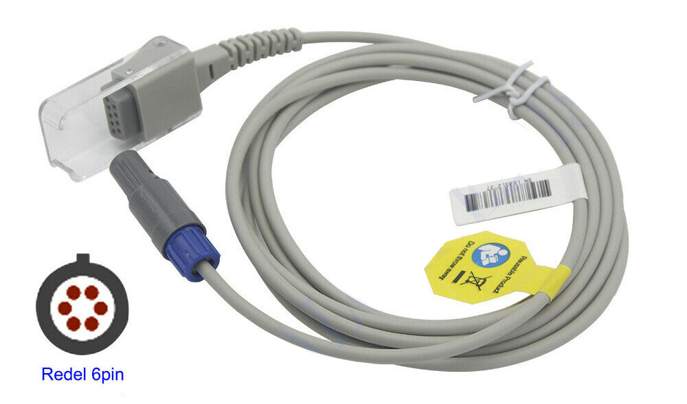 Удлиннительный кабель адаптер SpO2 для пульсоксиметрического датчика  Choice  MD300