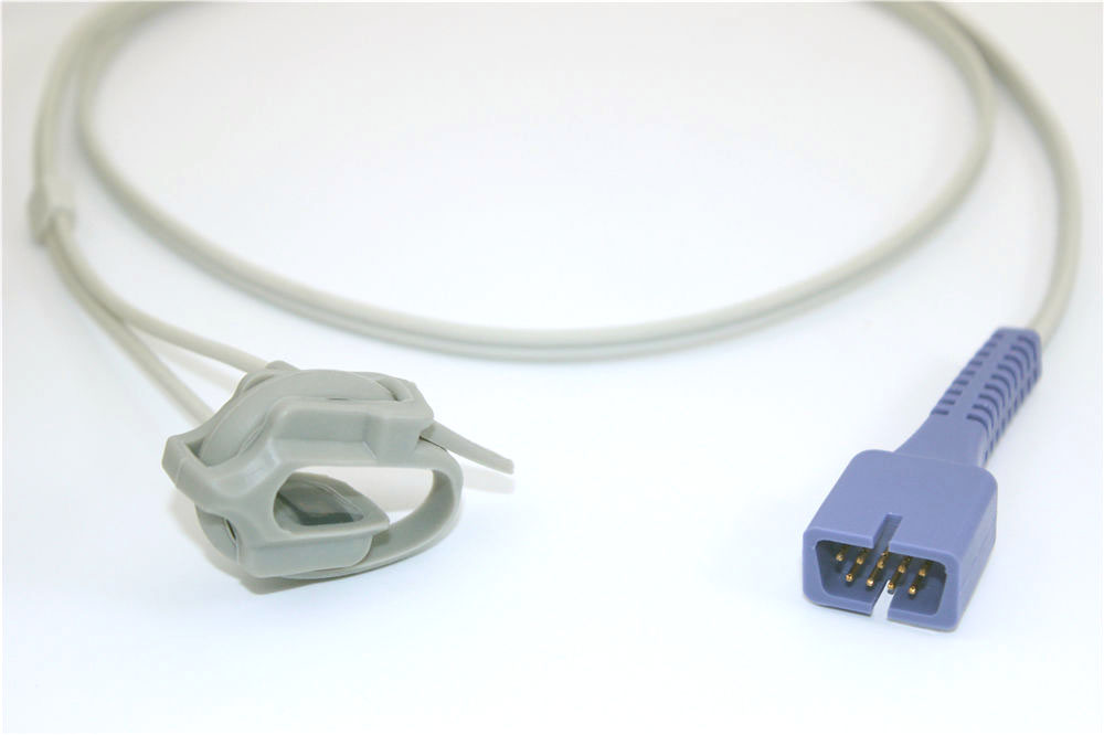 Датчик пульсоксиметрический SpO2 Nellcor DS-100A, Oximax, 9 Pin, неонатальный, застежка, 1.1м