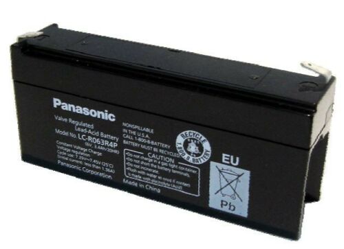 Аккумуляторная батарея Panasonic LC-R063R4P, 6V, 3400mAh (подходит для аспиратора SIA Vacupack DC-12)