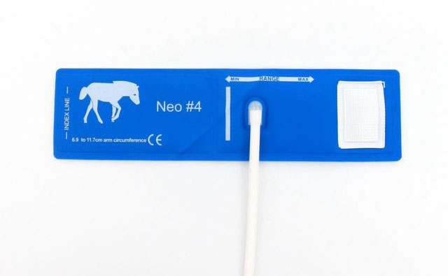Ветеринарная манжета Neo 4 (6,9 - 11,7 см), с одной трубкой, Лошадь