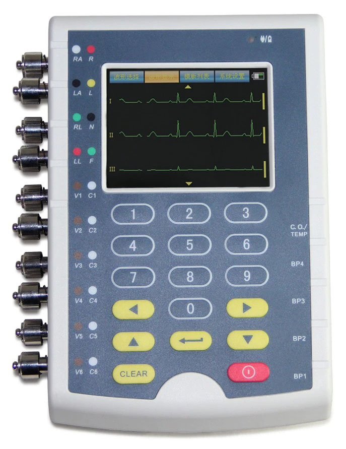 Мультипараметрический ЭКГ симулятор, генератор сигнала Contec MS400