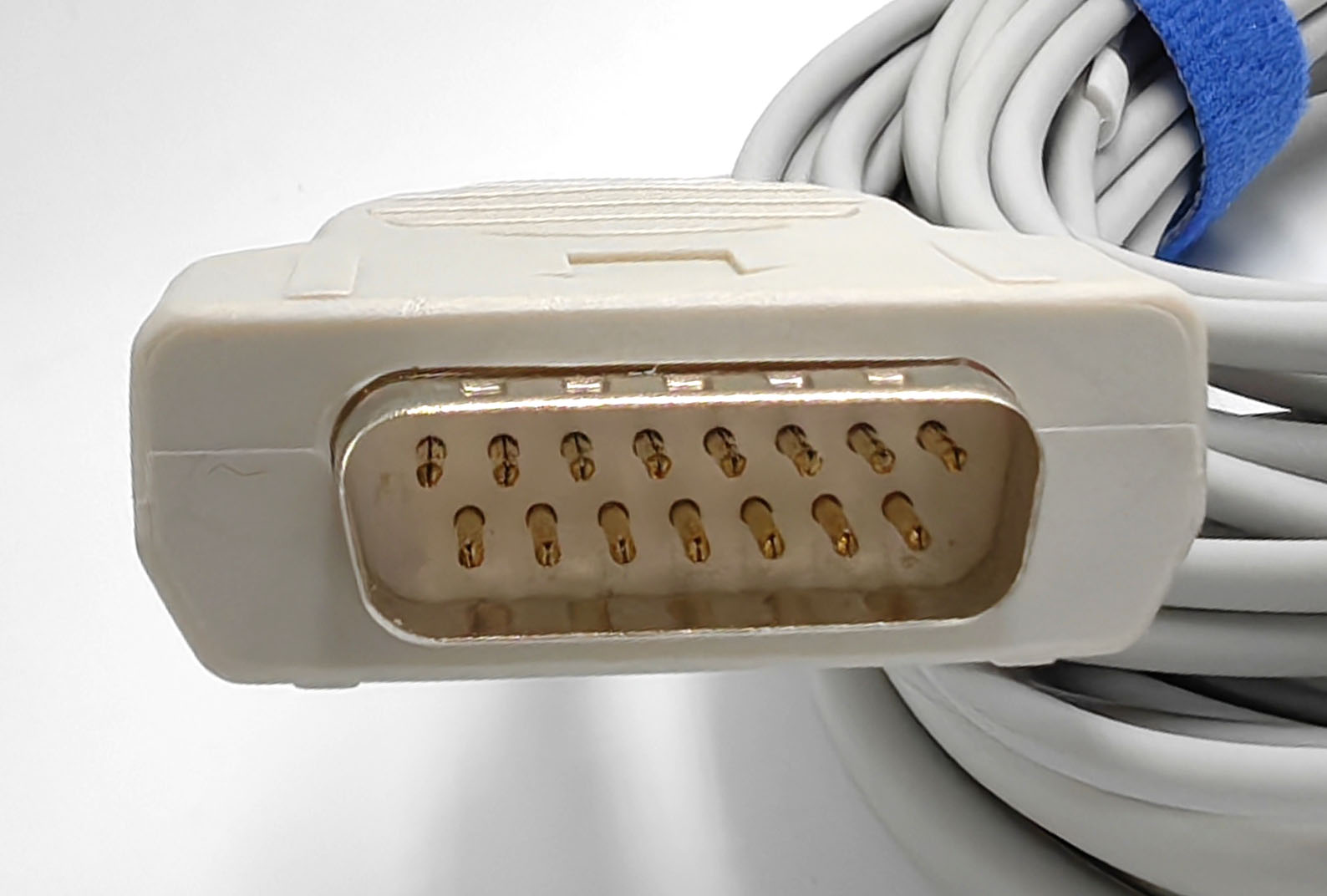 ЭКГ кабель пациента с интегрированными отведениями для GE Marquette  MAC 400, MAC 500, MAC 600, MAC 800, MAC 1000, MAC 1100, MAC 1200, MAC 1200ST, MAC 1600, MAC 2000, MAC 3500, Microsmart M, Hellige Micro Smart, 10 отведений, Din 3.0 needle